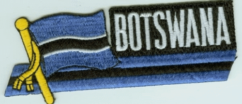 Botswana Sidekickaufnäher Patch