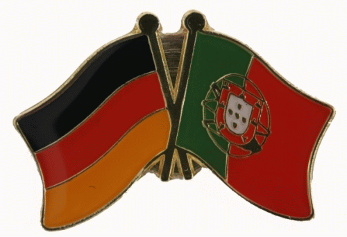 Deutschland / Portugal Freundschaftspin