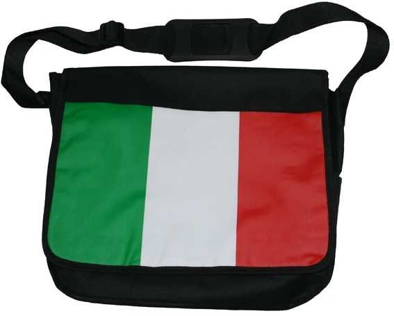 Tasche mit Überschlag Italien 37x31 cm Sonderposten