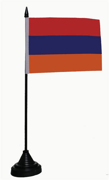 Armenien Tischflagge 10x15 cm
