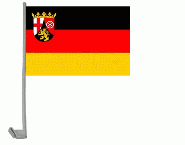 Rheinland-Pfalz Autoflagge 30x40 cm