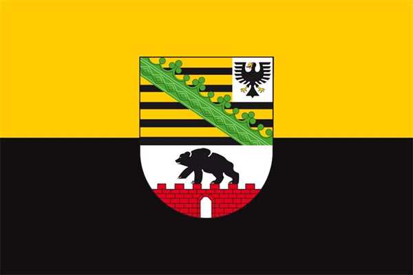 Sachsen-Anhalt Flagge 60x90 cm,160 Dernier (G)