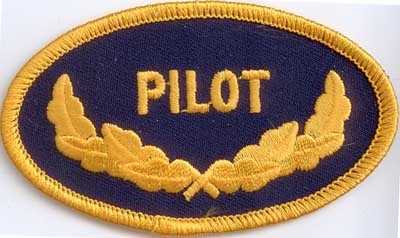 Pilot Aufnäher / Patch