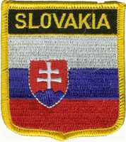 Slowakei Wappenaufnäher / Patch Slowakei Wappenaufnäher / Patch
