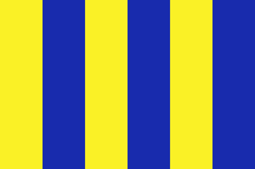 Flaggenalphabet G-Golf 30x24 cm Größe 1