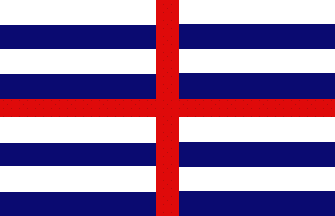 Blue White Stripe Ensign Essex Squadron 90x150 cm