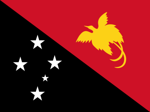 Papua Neuguinea Flagge 90x150 cm