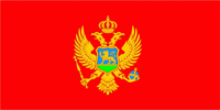 Montenegro Flagge 60x90 cm Montenegro Flagge 60x90 cm