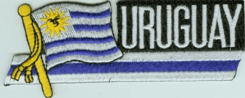 Uruguay Sidekickaufnäher Patch