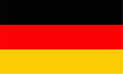 Deutschland Flagge 90x150 cm Sonderangebot 68d defekte Ösen