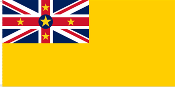 Niue Flagge 90x150 cm