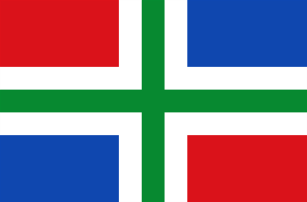 Groningen (Provinz) Flagge 90x150 cm