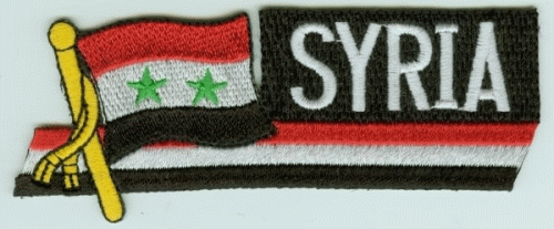Syrien Sidekickaufnäher Patch