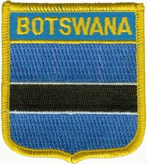 Botswana Wappenaufnäher / Patch