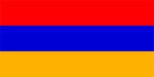 Armenien Flagge 60x90 cm