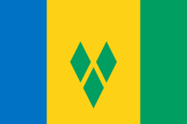 St. Vincent und die Grenadinen Flagge 60x90 cm