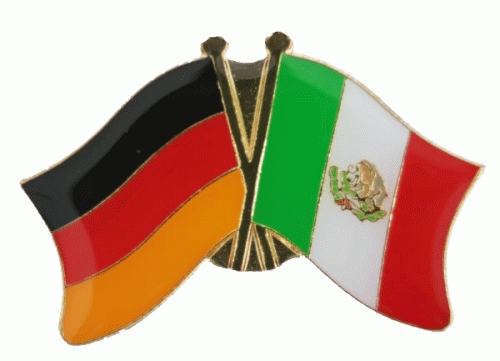 Deutschland / Mexiko Freundschaftspin
