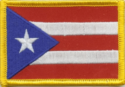 Puerto Rico Aufnäher / Patch