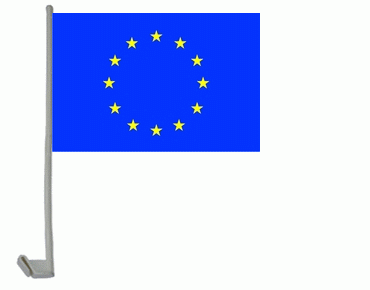 Europa Autoflagge 30x45 cm