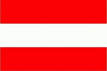 Österreich Aufkleber 8 x 5 cm super günstig VPE 10 Stück