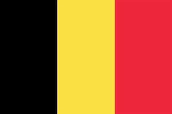 Belgien Bootsflagge 30x45 cm