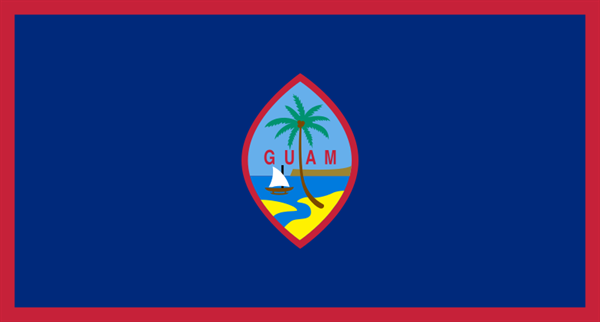 Guam Flagge 90x150 cm Sonderpreis