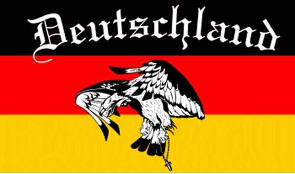 Deutschland 6 Flagge 90x150 cm