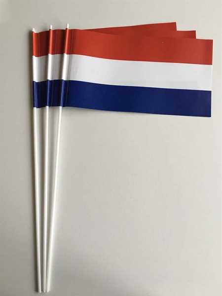 Niederlande Papierflagge VPE 50 Stück Abverkauf