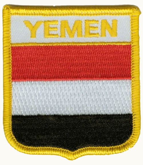 Jemen Wappenaufnäher / Patch