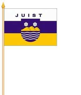 Juist Stockflagge 30x40 cm