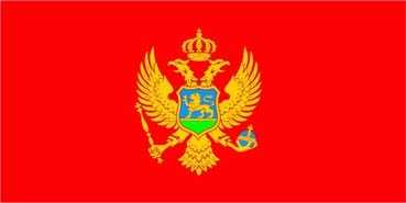 Montenegro Aufkleber 8 x 5 cm super günstig VPE 10 Stück