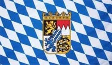 Bayern mit Wappen Aufkleber 8 x 5 cm super günstig VPE 10 Stück