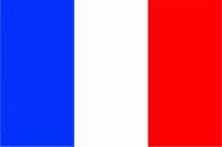 Frankreich Bootsflagge 30x45 cm Frankreich Bootsflagge 30x45 cm