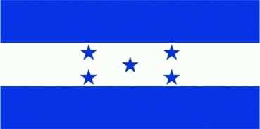 Honduras Aufkleber 8 x 5 cm super günstig VPE 10 Stück