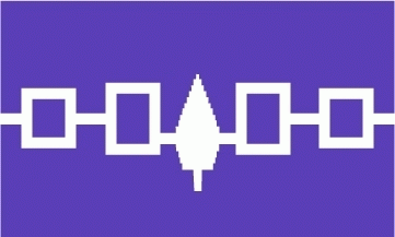 Fahne Flagge Indianer Oka Mohawk 90 x 150 cm 