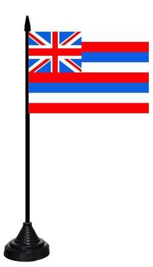 Hawaii Tischflagge 10x15 cm