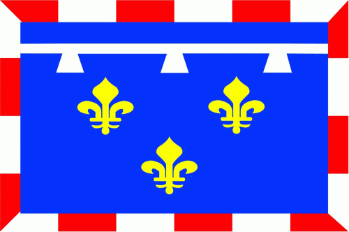 Centre (Region) Frankreich Flagge 90x150 cm