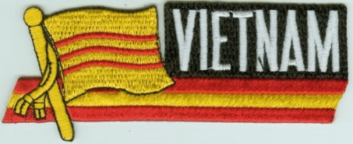 Süd Vietnam (1948-1954) Sidekickaufnäher Patch