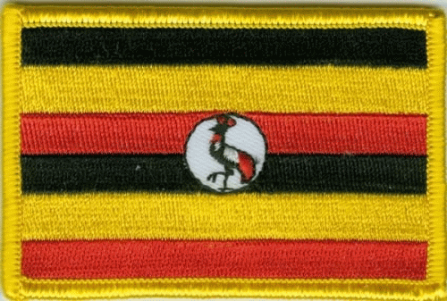 Uganda Aufnäher / Patch