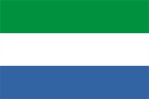 Sierra Leone Flagge 90x150 cm