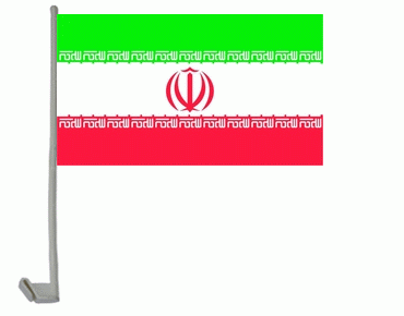 Iran Autoflagge 30x40 cm