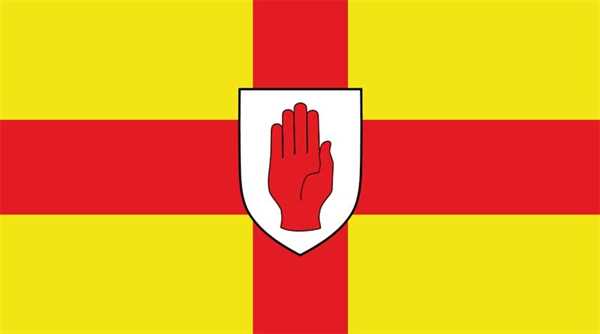 Ulster Flagge 90x150 cm
