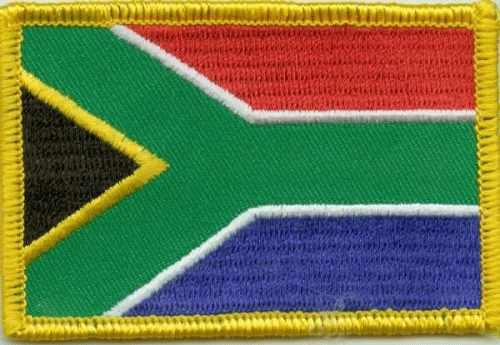 Südafrika Aufnäher / Patch