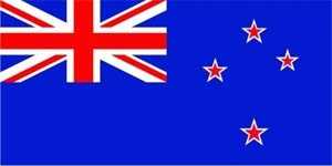 Neuseeland Hohlsaum/Tunnel Flagge 60x90 cm Sonderpreis