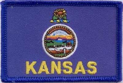 Kansas Aufnäher / Patch