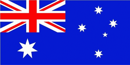 Australien Hohlsaum/Tunnel Flagge 60x90 cm Sonderpreis