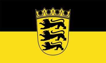 Baden-Württemberg Aufkleber 8 x 5 cm super günstig VPE 10 Stück