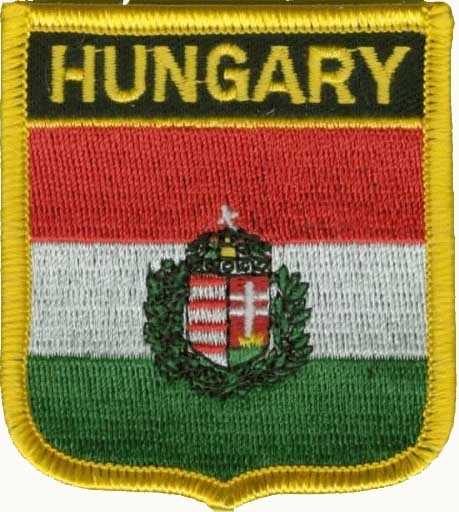 Ungarn Wappenaufnäher / Patch