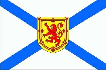 Neuschottland / Nova Scotia Aufkleber 8 x 5 cm super günstig VPE 10 Stück