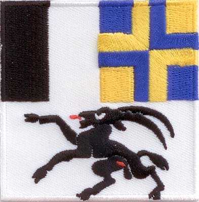 Graubünden Aufnäher / Patch 7x7 cm